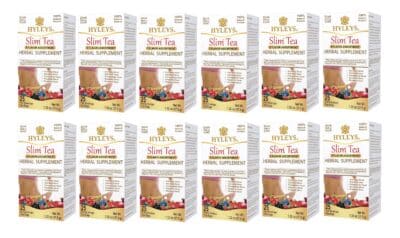 Hyleys Slim Tea 5 Flavor Assortment - Weight Loss Herbal Supplement Cleanse and Detox - 25 Tea Bags (12 Pack) - Image 2