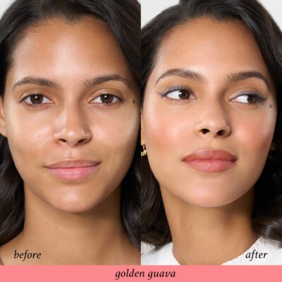 Julep Skip The Brush Cream to Powder Blush Stick - Golden Guava - Blendable and Buildable Color - 2-in-1 Blush and Cheek Makeup Stick - Image 5