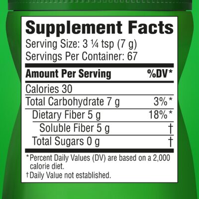Benefiber Healthy Shape Prebiotic Fiber Supplement Powder for Digestive Health, Daily Fiber Powder - 67 Servings (17.6 Ounces) - Image 7