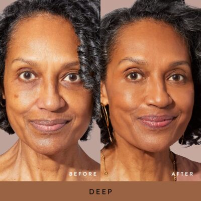 LAURA GELLER NEW YORK Baked Double Take Powder Foundation - Deep - Buildable Medium to Full Coverage - Matte Finish - Image 2
