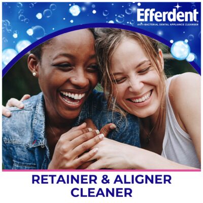 Efferdent Retainer Cleaning Tablets, Denture Cleanser Tablets for Dental Appliances, Fresh & Clean, Minty Fresh, 90 Tablets - Image 6