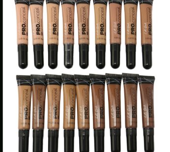 L.A. Girl PC Pro Conceal High Definition Concealer set of color GC971988, All, 16 Ounce, (Pack of 18) (LAX-GC971-GC988)