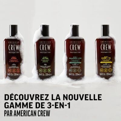 American Crew Shampoo, Conditioner & Body Wash for Men, 3-in-1, 33.8 Fl Oz - Image 6