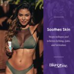 Bikini Zone Medicated After Shave Cr?me - Instantly Stop Shaving Bumps, Irritation & Itchiness - Gentle Formula Cream for Sensitive Areas - Dermatologist Approved & Stain-Free (1 oz, Pack of 2) - Image 3