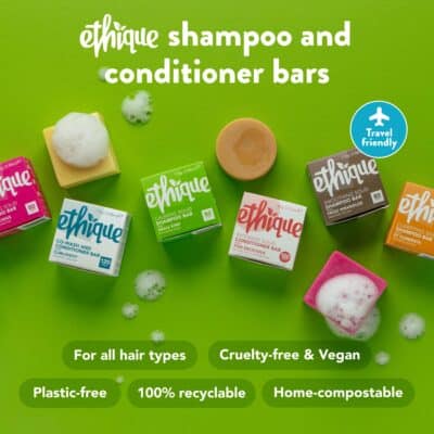 Ethique Mintasy - Refreshing Solid Shampoo Bar for Balanced to Dry & Damaged Hair - Vegan, Eco-Friendly, Plastic-Free, Cruelty-Free, 3.88 oz (Pack of 1) - Image 8