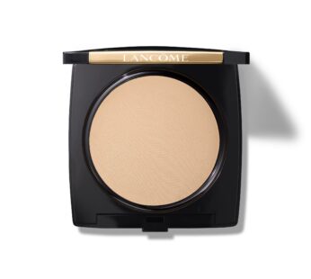 Lanc?me Dual Finish Powder Foundation – Buildable Sheer to Full Coverage Foundation – Natural Matte Finish – 355 Bisque Cool