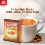 Kopiko Brown Instant Coffee Mix - The Irresistibly Delicious Coffee with Brown Sugar (0.88 OZ/25gr x 30 Coffee Packets) - Image 3