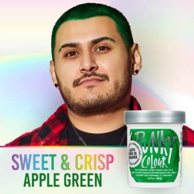 Punky Apple Green Semi Permanent Conditioning Hair Color, 3.5oz - Image 3