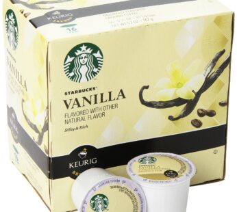 Starbucks Vanilla Coffee Keurig K-Cups, 48 Count (0.35 oz each)