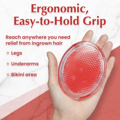 Exfoliating Brush to Treat and Prevent Razor Bumps and Ingrown Hairs - Eliminate Shaving Irritation for Face, Armpit, Legs, Neck, Bikini Line - Silky Smooth Skin Solution for Men and Women, Dylonic? - Image 6
