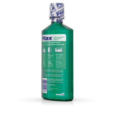 Plax Advanced PreBrushing Dental Rinse, Soft Mint, 24 Ounce - Image 5