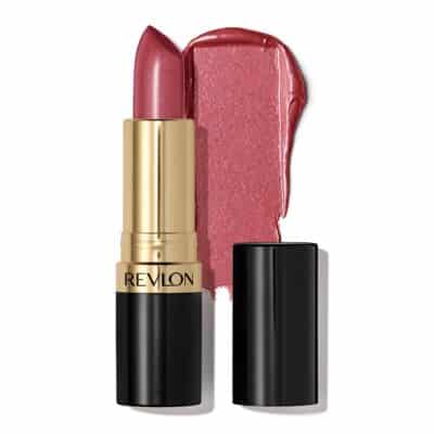 REVLON Lipstick, Super Lustrous Lipstick, Creamy Formula For Soft, Fuller-Looking Lips, Moisturized Feel in Mauves & Trends, Goldpearl Plum (610) 0.15 oz