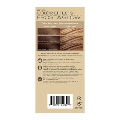 Revlon Permanent Hair Color, Permanent Hair Dye, Color Effects Highlighting Kit, Ammonia Free & Paraben Free, 30 Honey, 8 Oz, (Pack of 1) - Image 9