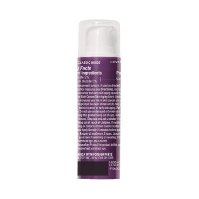 COVERGIRL Advanced Radiance Age Defying Liquid Foundation in Classic Ivory, Hides Wrinkles & Lines, Sensitive Skin Safe, Packaging May Vvary - Image 2