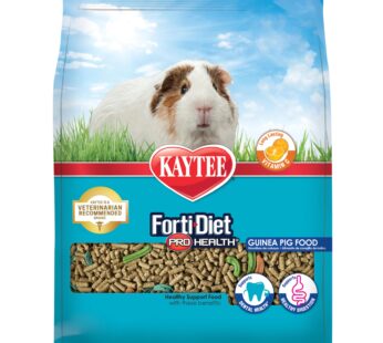 Kaytee Forti-Diet Pro Health Food for Pet Guinea Pigs, 5 Pound