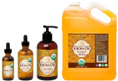 US Organic Jojoba Oil, USDA Certified Organic,100% Pure & Natural, Cold Pressed Virgin, Unrefined, Haxane Free, Sourced from Middle East directly (Large (8oz, 240ml)) - Image 5