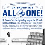 Dr. Bronner's - Pure-Castile Bar Soap (Peppermint, 5 ounce, 3-Pack) - Made with Organic Oils, For Face, Body and Hair, Gentle and Moisturizing, Biodegradable, Vegan, Cruelty-free, Non-GMO - Image 6