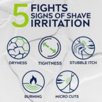 NIVEA MEN Sensitive Shave Gel with Vitamin E, Soothing Chamomile and Witch Hazel Extracts, No Drying Alcohols, 3 Pack of 7 Oz Cans - Image 6