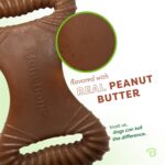 Benebone Dental Durable Dog Chew Toy for Aggressive Chewers, Real Peanut, Made in USA, Small - Image 2