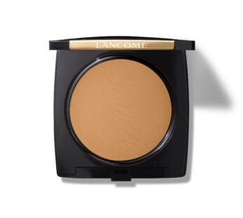 Lanc?me Dual Finish Powder Foundation – Buildable Sheer to Full Coverage Foundation – Natural Matte Finish – 540 Suede Warm