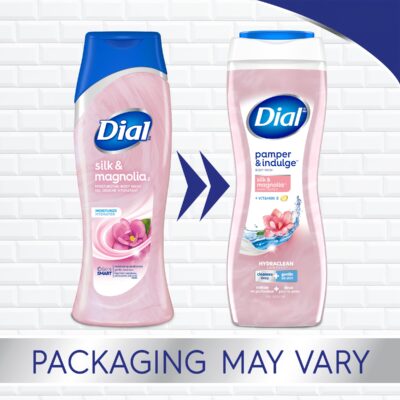 Dial Body Wash, Pamper & Indulge, Silk & Magnolia, 32 fl oz - Image 2