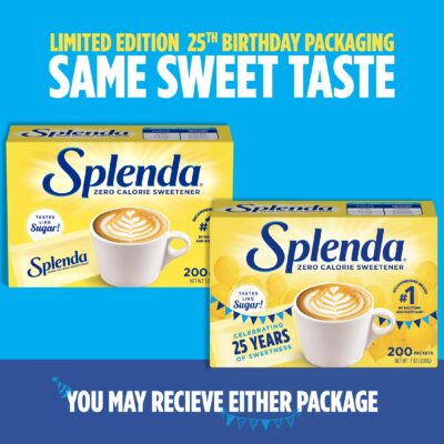 SPLENDA Zero Calorie Sweetener, 200 Count Packets - Image 3