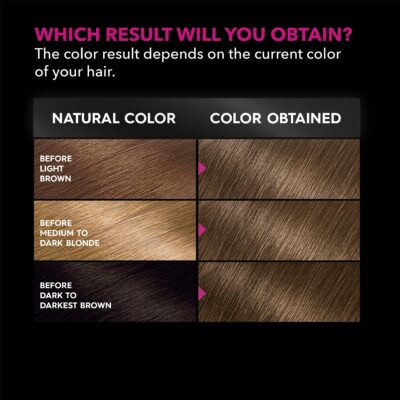 Garnier Hair Color Olia Ammonia-Free Brilliant Color Oil-Rich Permanent Hair Dye, 6.0 Light Brown, 1 Count (Packaging May Vary) - Image 5