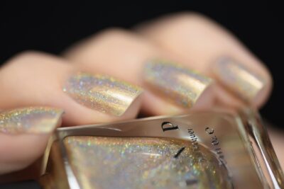 ILNP I See You - Delicate Champagne Holographic Nail Polish - Image 3