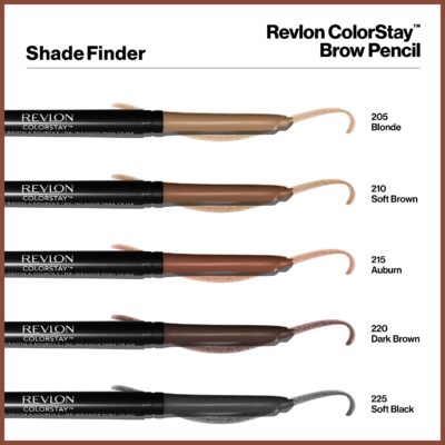 Revlon ColorStay Eyebrow Pencil with Spoolie Brush, Waterproof, Longwearing, Angled Tip Applicator for Perfect Brows, 220 Dark Brown, 0.021 oz - Image 5