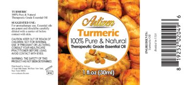 Artizen 30ml Oils - Turmeric Essential Oil - 1 Fluid Ounce - Image 8