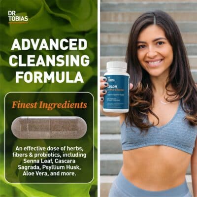 Dr. Tobias Colon 14 Day Cleanse, Advanced Gut Cleanse Detox for Women & Men with Cascara Sagrada, Psyllium Husk & Senna Leaf, Non-GMO Colon Cleanse, 28 Capsules 1-2 Daily - Image 2