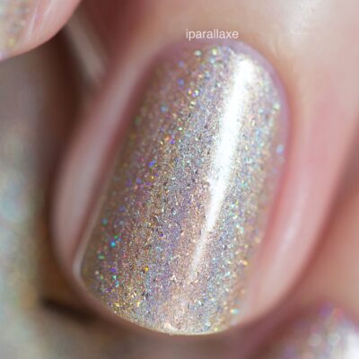 ILNP I See You - Delicate Champagne Holographic Nail Polish - Image 4