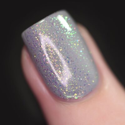 ILNP Limitless - Vivid Pink, Bright Green Iridescent Topper Nail Polish - Image 4