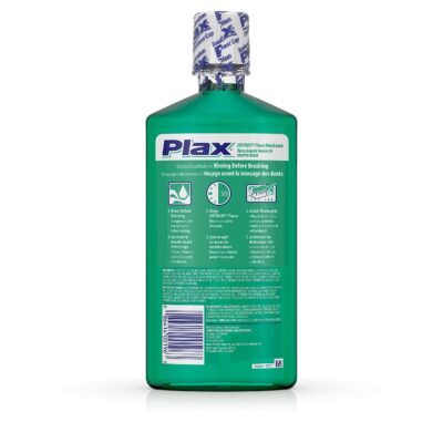 Plax Advanced PreBrushing Dental Rinse, Soft Mint, 24 Ounce - Image 6