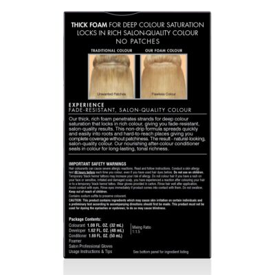 John Frieda Blonde Permanent Precision Foam Hair Color, Blonde Hair Dye, 9N Light Natural Blonde Hair Color Kit, 1 Application - Image 7