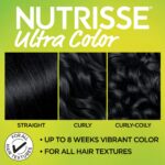 Garnier Hair Color Nutrisse Ultra Color Nourishing Creme, BL11 Jet Blue Black (Black Currant) Permanent Hair Dye, 1 Count (Packaging May Vary) - Image 4