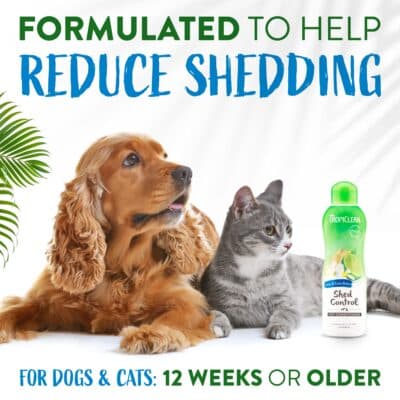 TropiClean Lime & Cocoa Butter Shedding Control Dog Conditioner| Pet Conditioner Derived from Natural Ingredients | Cat Friendly | Made in USA | 20 oz - Image 4