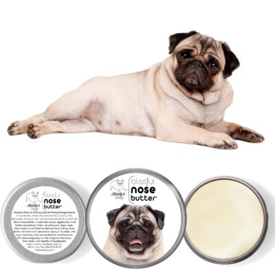 The Blissful Dog Fawn Pug Nose Butter, Versatile Dog Nose Balm for Dry Nose, Handcrafted Nose Moisturizer, Easy-to-Apply Dog Essentials, Unscented, 1 oz. - Image 2