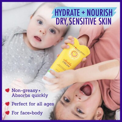 California Baby Calendula Cream | Soothing Baby Cream | Allergy Friendly | Plant-based | Soothes and Moisturizes Irritated, Dry Skin On Face and Body | 1.8 oz - Image 4