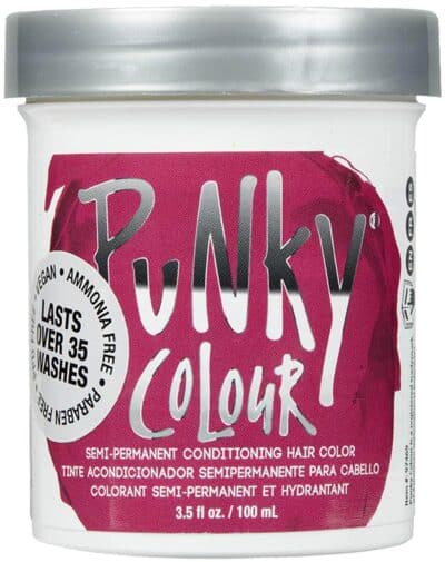 Punky Rose Red Semi Permanent Conditioning Hair Color, 3.5oz