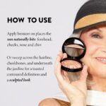 LAURA GELLER NEW YORK Baked Bronze-N-Brighten Bronzer Powder - Fair - Natural Bronze Glow - Image 6