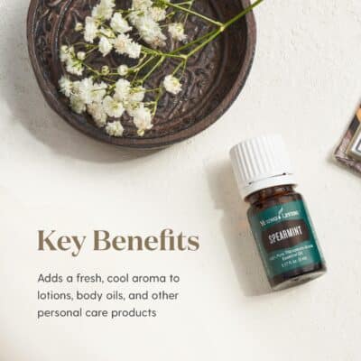 Young Living Spearmint Essential Oil 5ml - 100% Pure & Premium-Grade - Provides Aromatic Comfort - Ideal for Massage and Diffusion - Refreshing Aromatherapy - Image 3