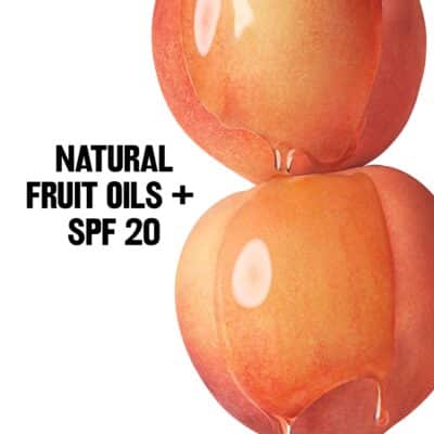Revlon Lip Balm, Kiss Tinted Lip Balm, Face Makeup with Lasting Hydration, SPF 20, Infused with Natural Fruit Oils, 015 Juicy Peach, 0.09 Oz - Image 3