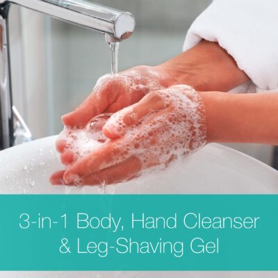 Neutrogena Rainbath Body Wash, Refreshing, Moisturizing Daily Body Cleanser and Shaving Gel with Clean Rinsing Lather, Ocean Mist Scent, 32 fl. oz - Image 5