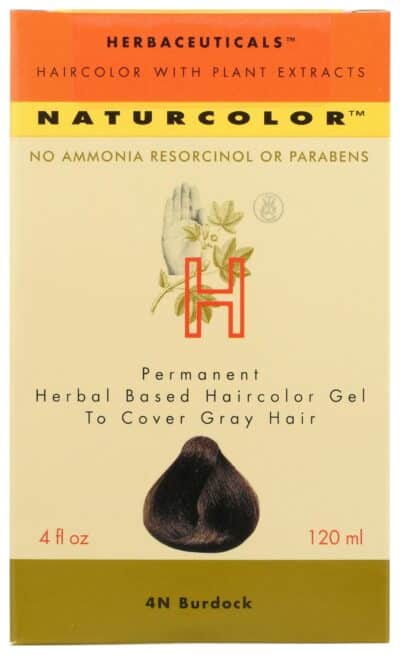 naturcolor Haircolor Hair Dye - Burdock, 4 Fl Oz (4N)