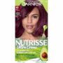 Garnier Hair Color Nutrisse Nourishing Creme, 42 Deep Burgundy (Black Cherry) Red Permanent Hair Dye, 1 Count (Packaging May Vary)
