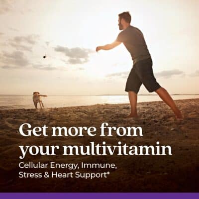 New Chapter Men's Multivitamin for Immune, Stress, Heart + Energy Support with Fermented Nutrients - Every Man's One Daily, Made with Organic Vegetables & Herbs, Non-GMO, Gluten Free - 48 ct - Image 2