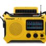 Kaito KA500 5-way Powered Solar Power,Dynamo Crank, Wind Up Emergency AM/FM/SW/NOAA Weather Alert Radio with Flashlight,Reading Lamp and Cellphone Charger, Yellow