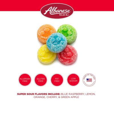 Albanese World's Best Sour Gummi Poppers, 4.5lbs of Candy - Image 5