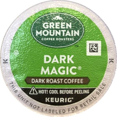 Green Mountain Coffee, Dark Magic, Single-Serve Keurig K-Cup Pods, Dark Roast Coffee, 72 Count